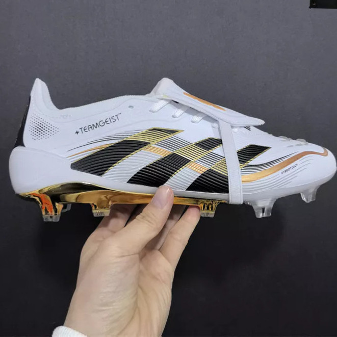 Predator Beckham 25th FG รองเท้าฟุตบอลกลางแจ้ง สำหรับผู้ชายและผู้หญิง พร้อมส่งฟรี