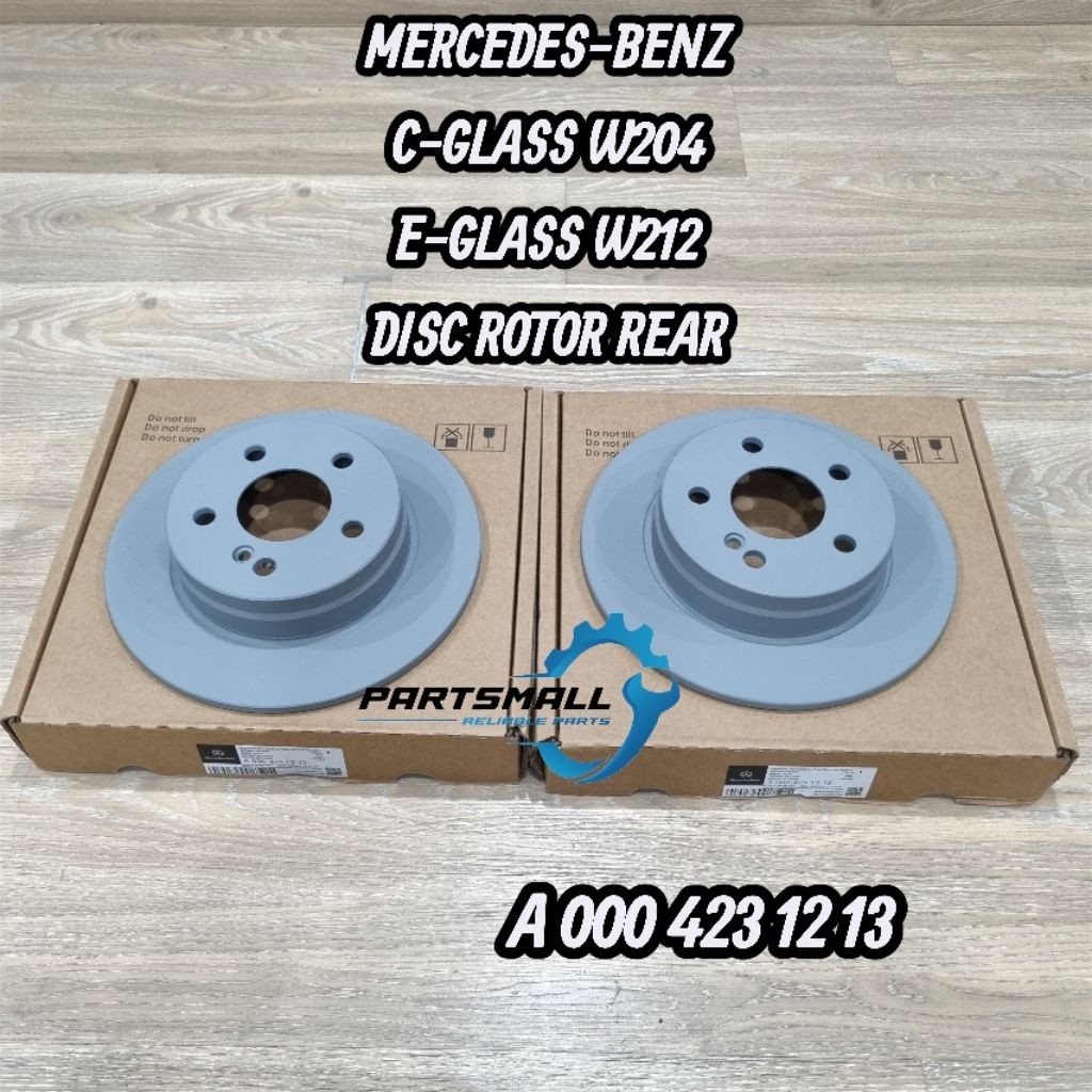 100 เมอร์เซเดส เบนซ์ ว204 ว212 ดิสก์เบรกหน้าโรเตอร์ 204 421 13 12 204 421 07 12
