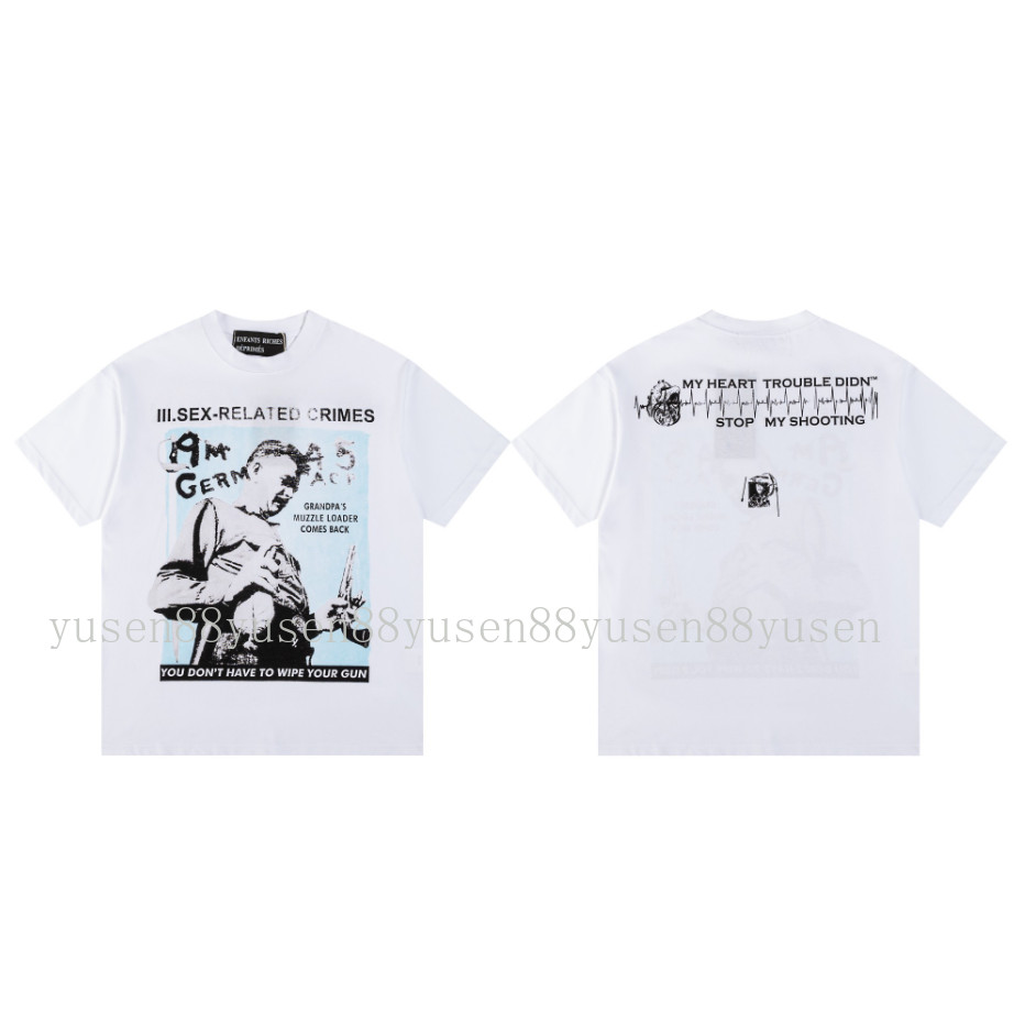 ERD Melanchon Fu เสื้อยืดแขนสั้น คุณภาพสูง ออกแบบลายพิมพ์รอบคอมีสไตล์