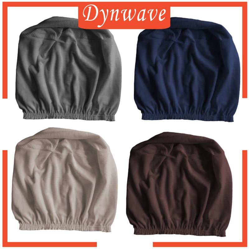 [Dynwave] Stretch Ottoman Slipcover Pouffe Cover ซักเครื่อง Anti Slip ที่ถอดออกได้รอบ Ottoman Storag
