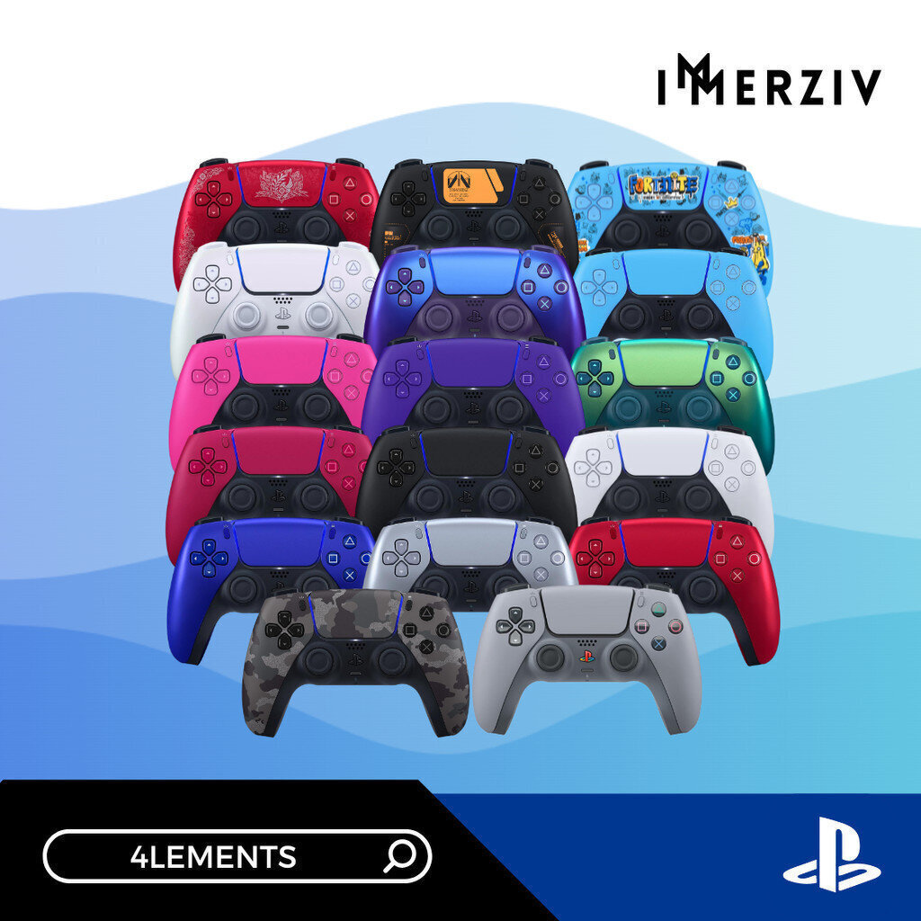 (พร้อมส่ง) DUALSENSE PLAYSTATION 5 CONTROLLER (จอยเพลย์5) (ประกัน SONY ศูนย์ไทย) (มือ1) (BY IMMERZIV)