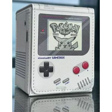 PU Gameboy Deck box สําหรับ Pokemon Lorcana MTG Duel Master Vanguard One Piece Union Arena Digimon S