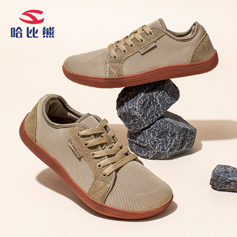 Custom Habib Bear Men's Shoes Autumn Style Sports Shoes Suede Leather Shoes Men's Trendy Foreign Tra