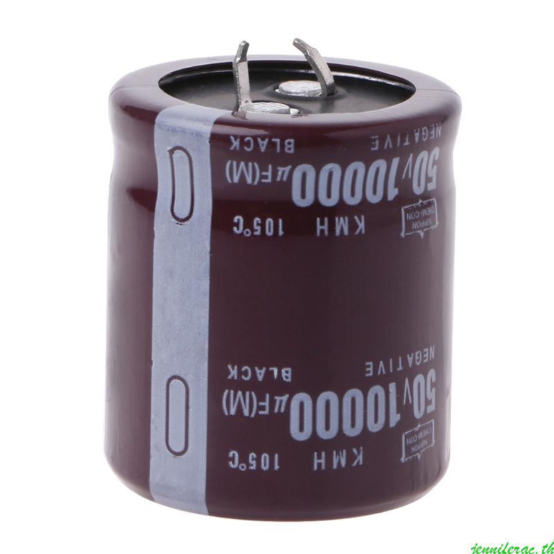 Jenniferac 10000uF 50V 105°C Power Electrolytic Capacitor Snap Fit