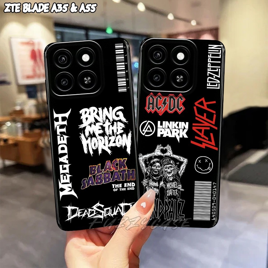 Softcase Hp ZTE BLADE A35 / ZTE BLADE A55 Motif ML01 เคส Hp Nubia Neo 2 5G V60 ปลอก Silikone