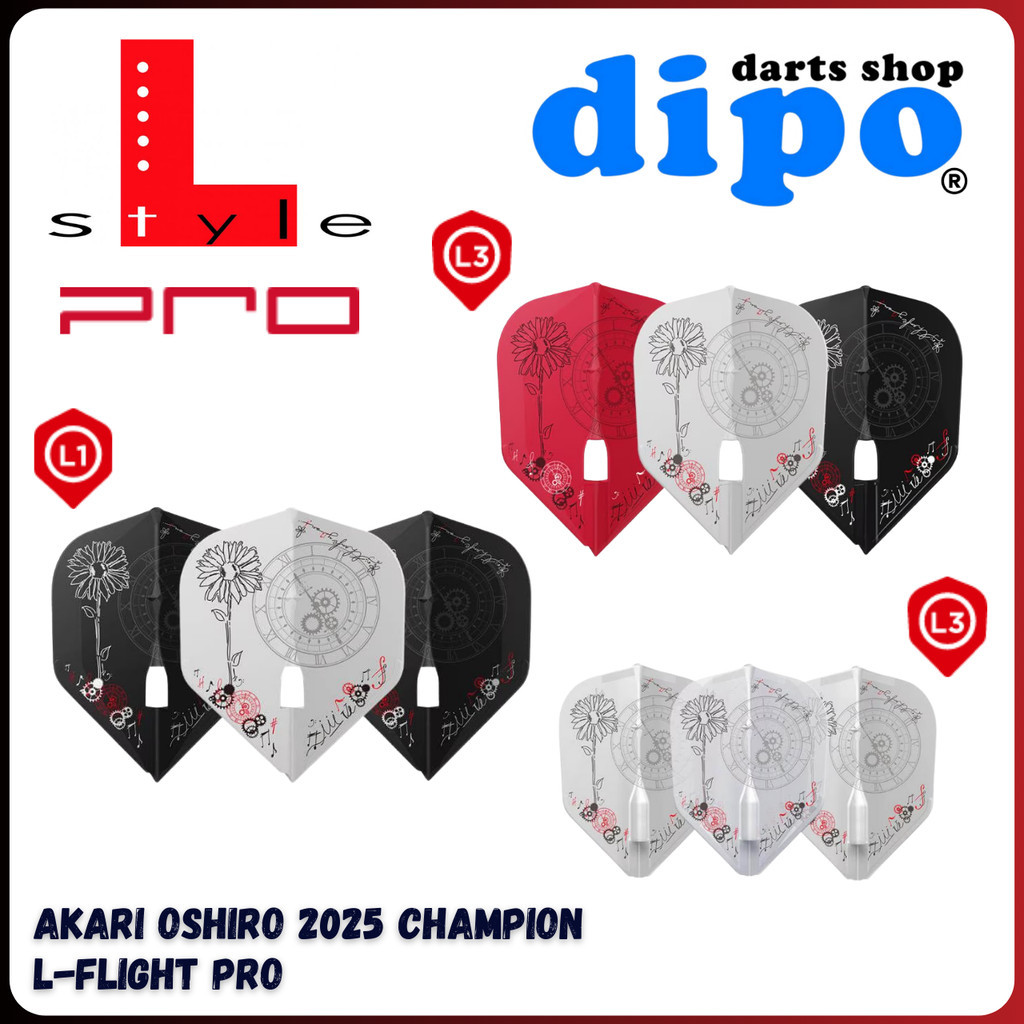 Limited L-Style L-Flight PRO AKARI OSHIRO 2025 CHAMPION  PRO Standard L1 / Shape L3 / L3 EZ  - L-Sty