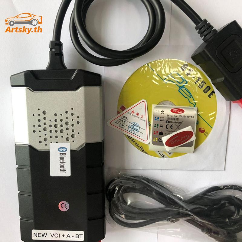 ARS 1Set Scanner สําหรับ Delphis New USB Keygen Auto Car และรถบรรทุกเครื่องมือวินิจฉัย TH