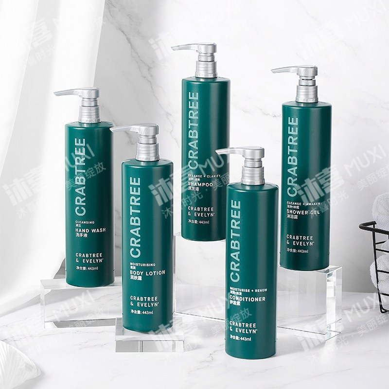 Hilton CRABTREE EVELYN Apple Fruit Acid Shampoo Body Lotion