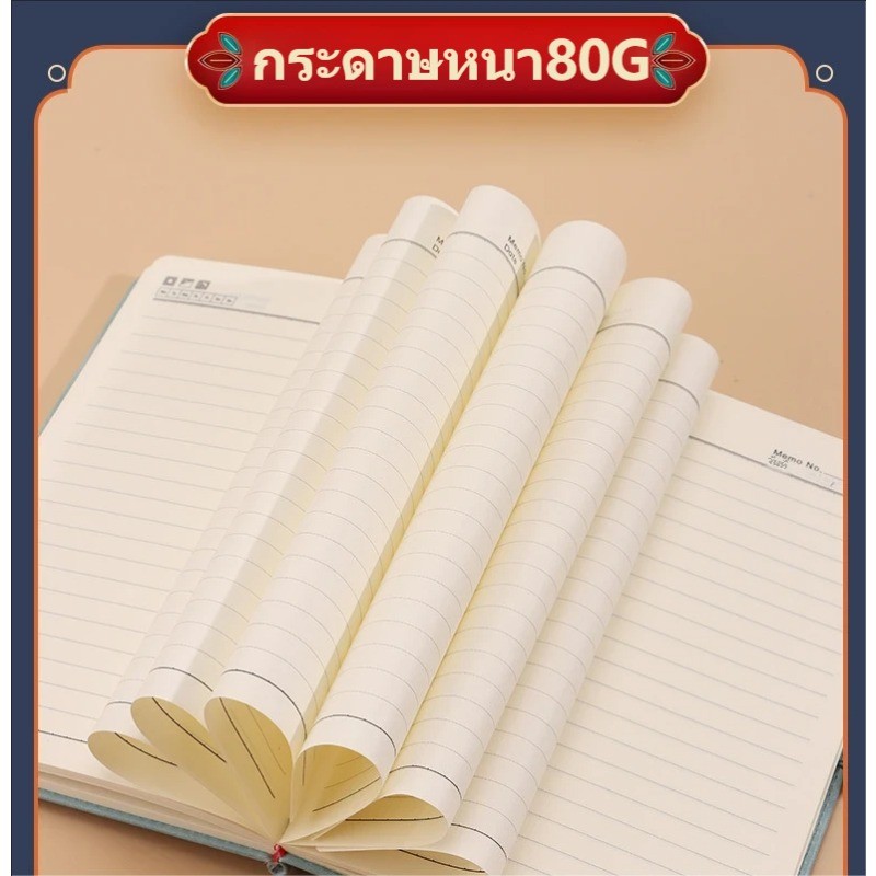 ชุดของขวัญธุรกิจ (ขายดี)เซตสมุดโน๊ตบุ๊ค+ปากกกา หนังนิ่มขนาดA5 พร้อมกล่องและถุงหิ้ว ชุดของขวัญของแจกผู้ใหญ่นักธุรกิจ - รูปที่ 7