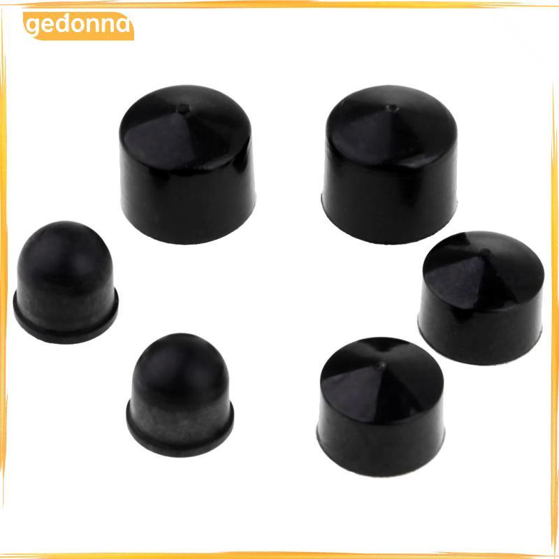 แพ็ค 4 ชิ้น สเก็ตบอร์ด Longboard Truck Cups มิติที่สาม สีดำ