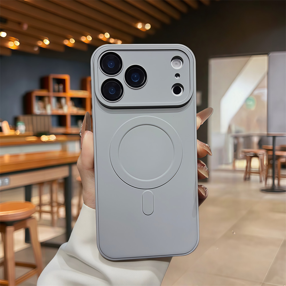 แม่เหล็กคุณภาพสูงกรณีโทรศัพท์อ่อนสําหรับ ไอโฟน 17 มือโปร สูงสุด 11 12 13 14 15 16 มือโปร สูงสุด 16บวกปลอกกับกล้องเต็มป้องกันกันกระแทกปกนิ่มโทรศัพท์พ - รูปที่ 2