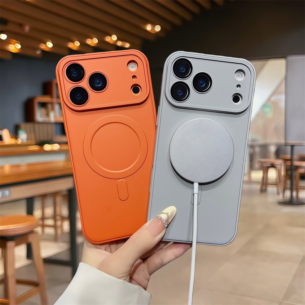 แม่เหล็กคุณภาพสูงกรณีโทรศัพท์อ่อนสําหรับ ไอโฟน 17 มือโปร สูงสุด 11 12 13 14 15 16 มือโปร สูงสุด 16บวกปลอกกับกล้องเต็มป้องกันกันกระแทกปกนิ่มโทรศัพท์พ - รูปที่ 6