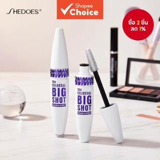 SHEDOES มาสคาร่าสีขาวเพื่อเพิ่มความยาวและความงอน - กันน้ํา ก…