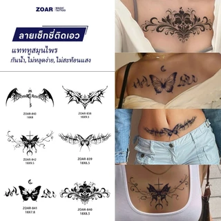 COD🔥 ⚡ส่งจากไทย⚡แทททู ZOAR🚛L07 Magic tattooเซ็กซี่ สติ๊กเกอร์รอยสัก กันน้ำ รอยสัก ลายสัก 15 วัน สีดำ