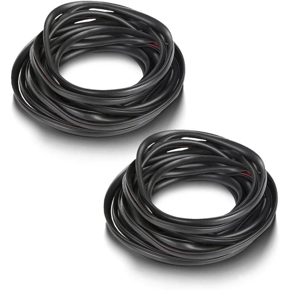 G-PLUS Universal 60ft Fender Flare Edge Trim with 3M Automotive Grade Tape, Fender Flares Rubber Sea