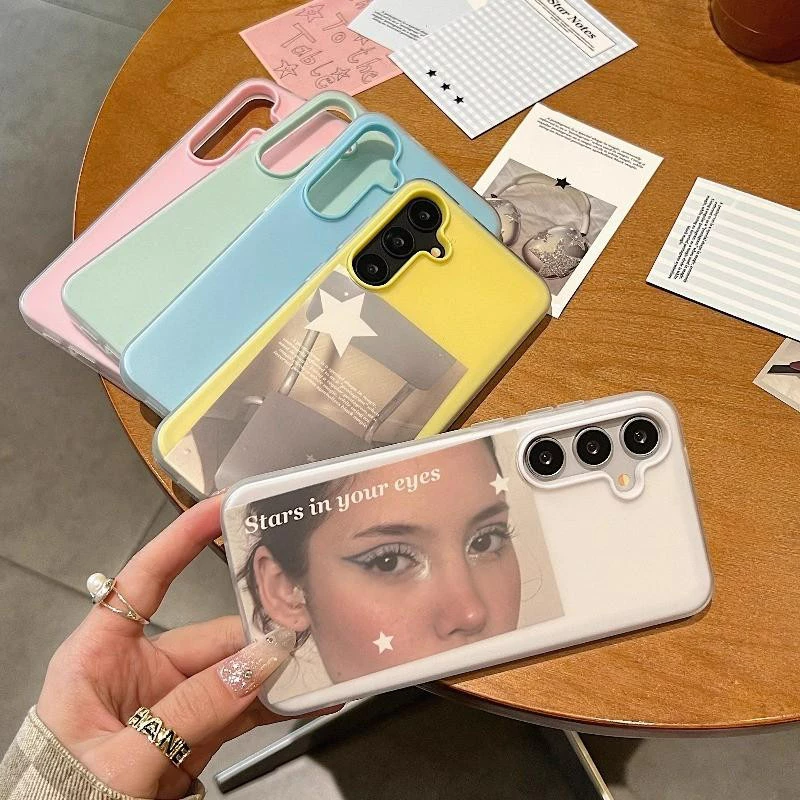 เคส 2 in 1 แบบนุ่มผิวด้าน สำหรับ For Samsung A17 A56 A37 A07 A55 A36 A26 A16 A06 A05 A15 A35 A54 S25 Ultra เคสกันกระแทก