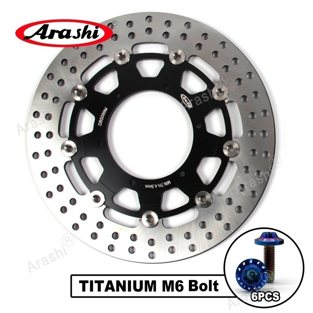 Arashi 300 มม.CNC ลอยแผ่นเบรคหน้าสําหรับ BMW G650GS 2009 2010 2011 2012 2013 2014 - 2016 / SERTAO 20