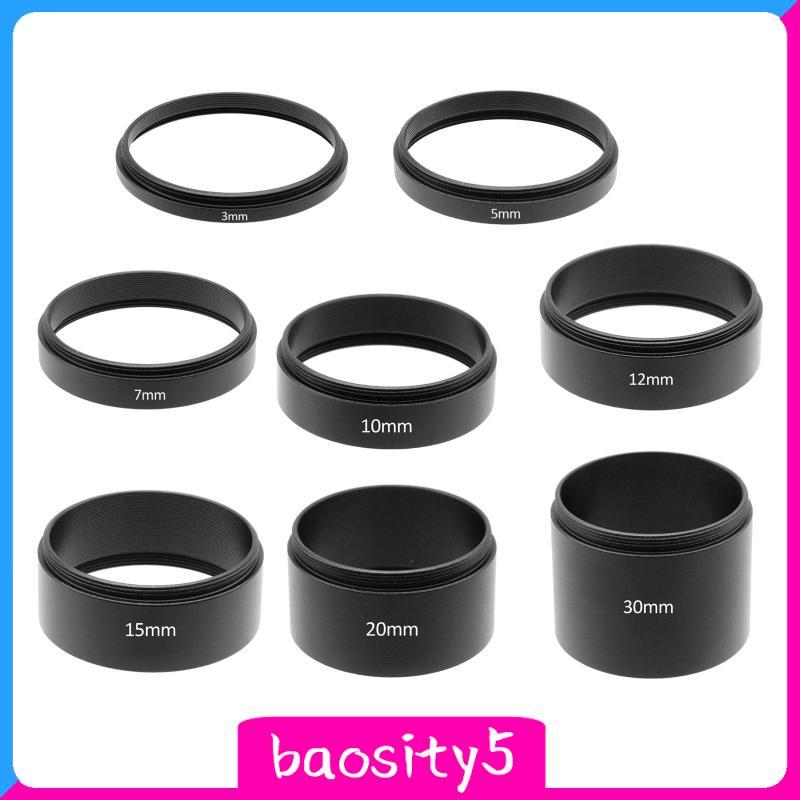 [Baosity5] T2 Thread Extension Tube T2 Extension Tube .75mm Photography Accs Premium for Telescope S