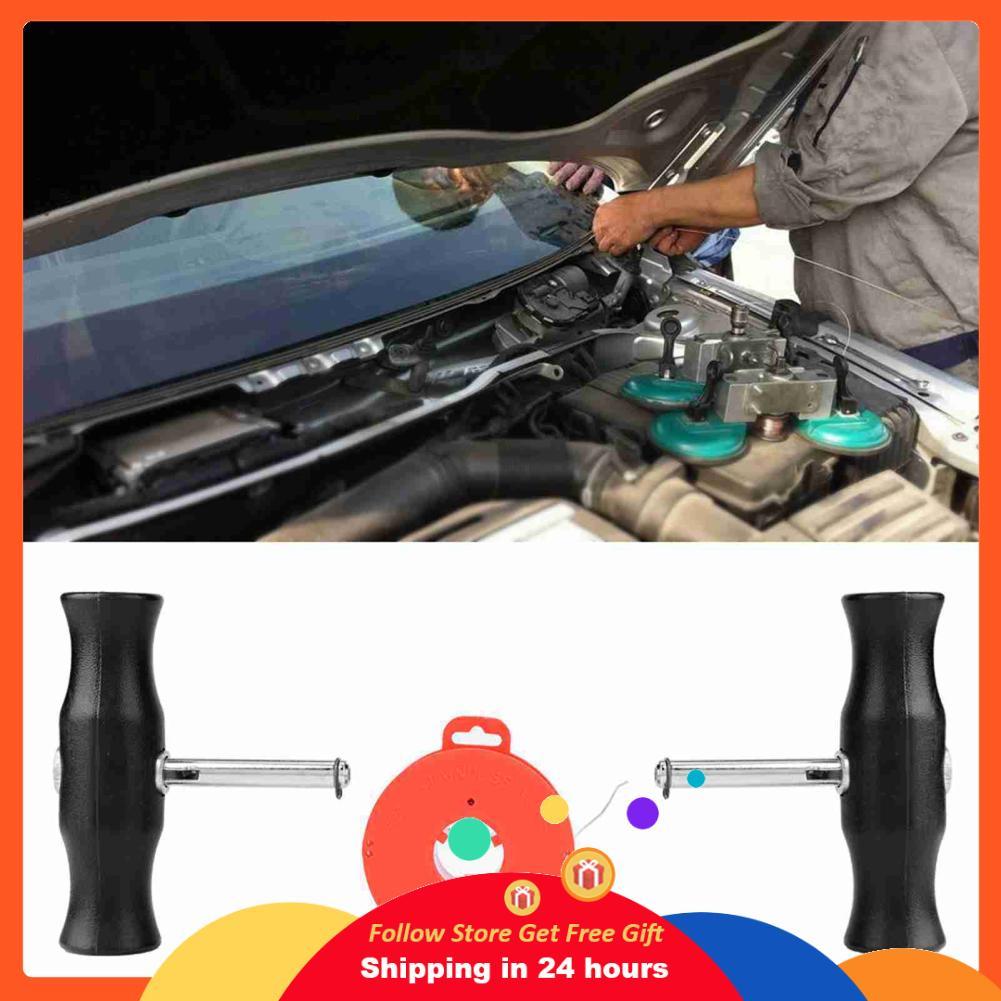 skejnojj KIMISS เครื่องมือกำจัดกระจกรถยนต์กระจกหน้าต่างอัตโนมัติตัดลวดและที่จับ