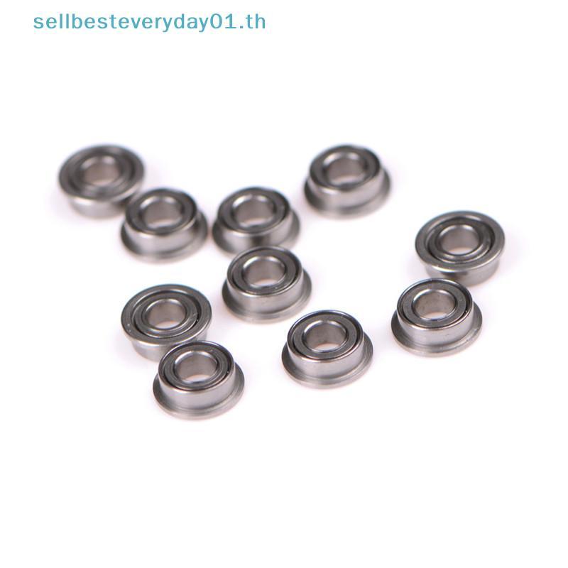 & Sellingbest & 10PCS MF63zz Metal Double Shielded Flange Bearings (3mmX6mmX2.5mm) .