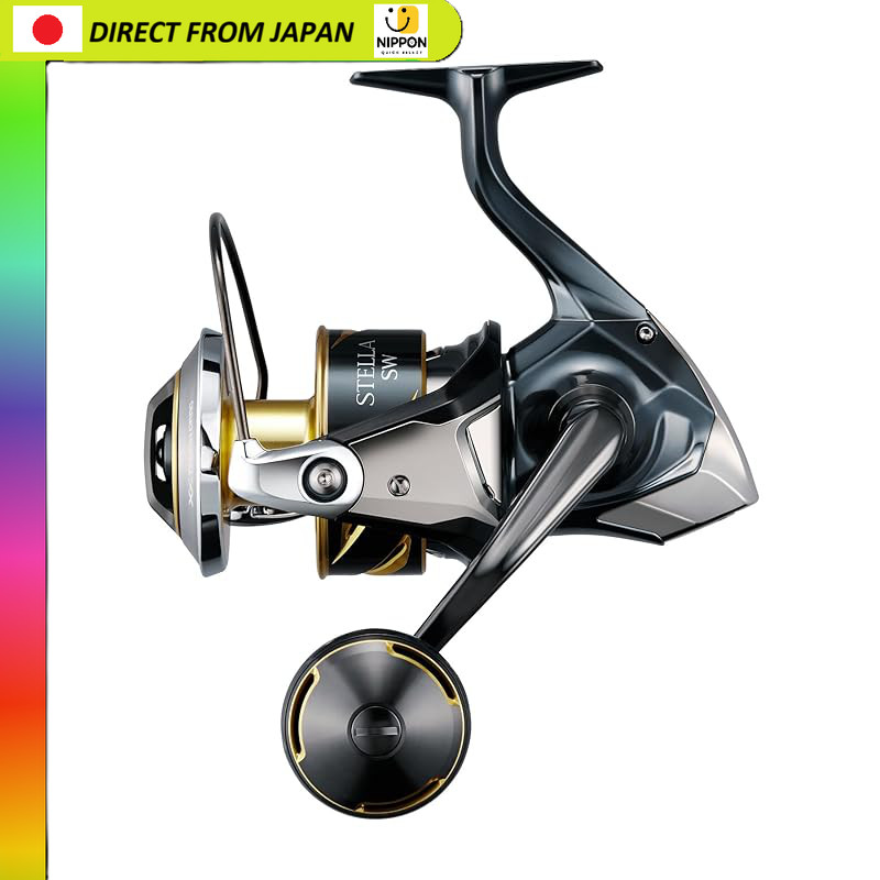 【From Japan】
SHIMANO Stellas SW 10000PG Spinning Reel for Saltwater Fishing Lightweight Durable High