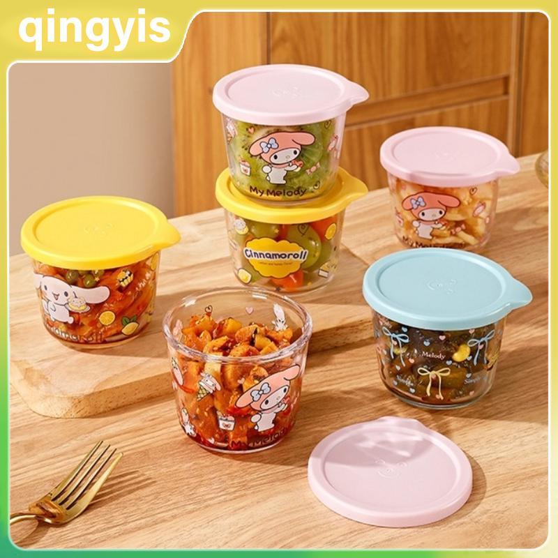 [qingyis] ภาชนะเก็บอาหารทรงกลม แก้ว Borosilicate สูง โถปิดผนึกพร้อมฝาปิด ไมโครเวฟ ปลอดภัย ตู้เย็น โถเก็บผักผลไม้ TH - รูปที่ 6