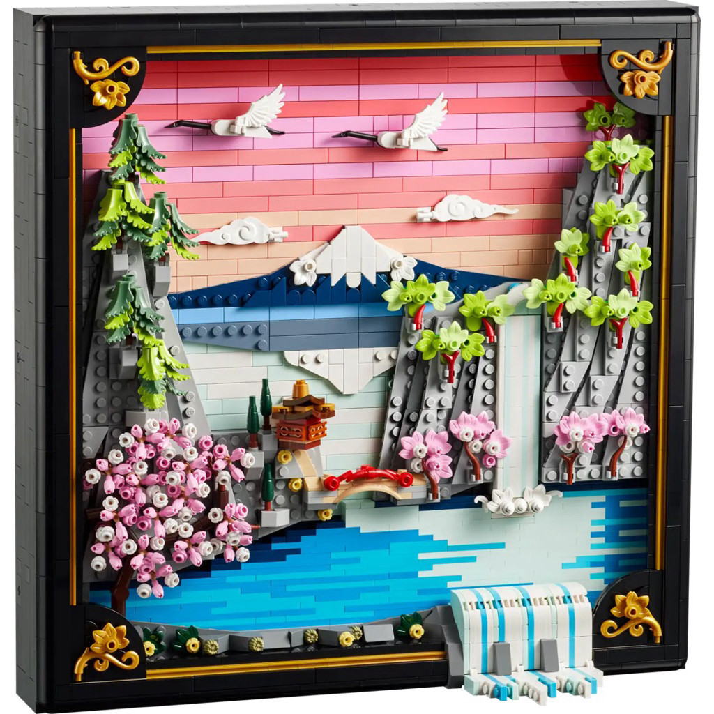 Lego Art 31218 Japanese Cherry Blossom Landscape กล่องใหม่ สินค้าพร้อมส่ง ของแท้ 100% - รูปที่ 2