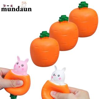 MUNDAUN Pop Up แครอทกระต่าย,ตะกร้า Stuffers แครอทกระต่ายบีบข…
