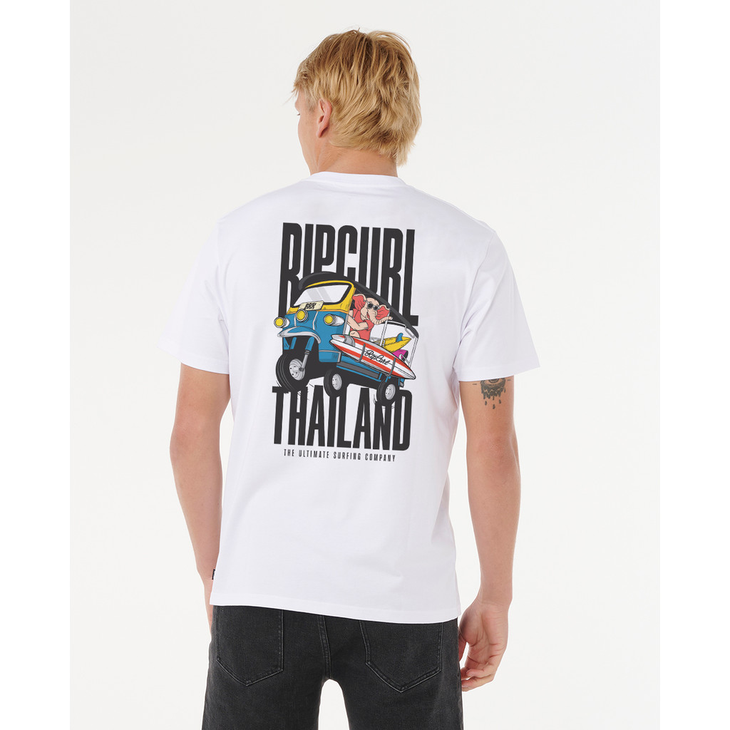 จัดส่ง 24 ชั่วโมง Rip Curl T-Shirt 11Tmte Rct m Dest Tee Thai Tuk Tuk 2025-S2 COD