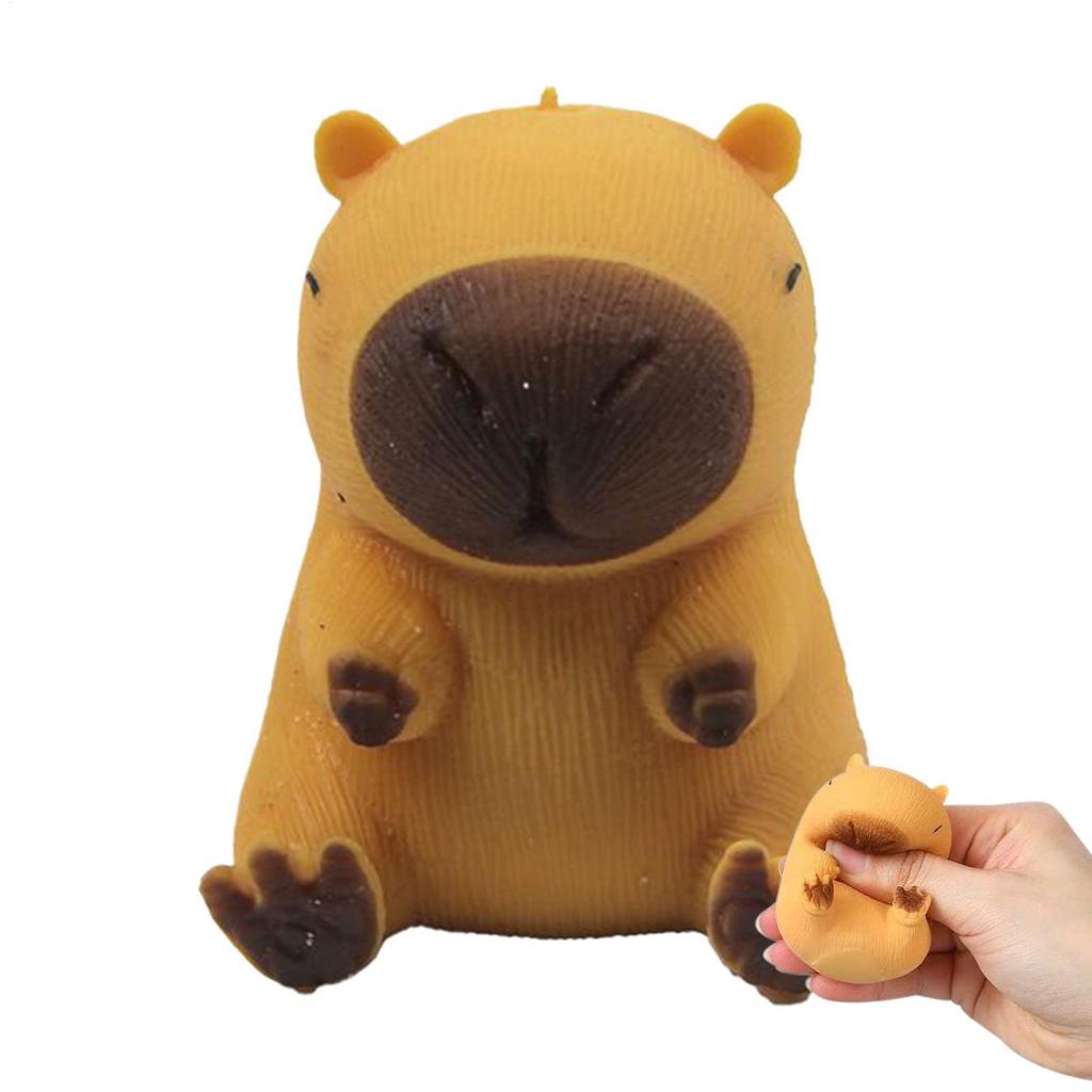 Capybara Stress Reliever Squeeze ของเล่นนุ่มช้า Rebound Stress Ball สําหรับผู้ใหญ่จาก Dhgate Decompr