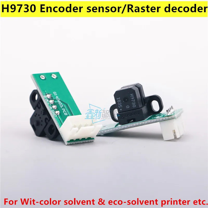 H9730 Encoder Sensor สําหรับเครื่องพิมพ์อิงค์เจ็ทสีปัญญา Raster ตัวเหนี่ยวนํา H9740 เซ็นเซอร์ Eco-so
