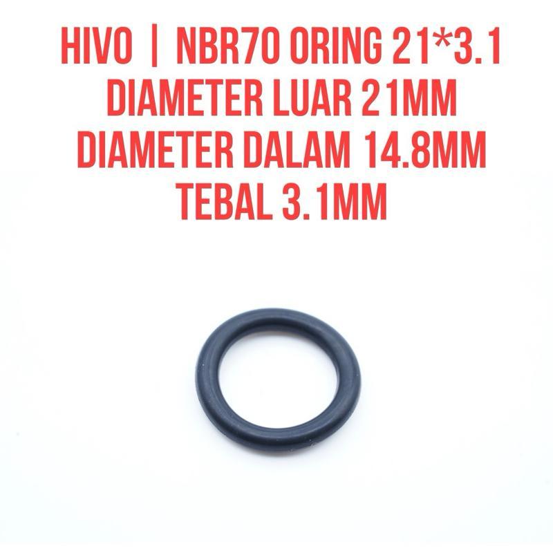 Oring 3.1x14.8 3.1*14.8 มม.Seal Sil NBR70 ความหนา 3.1 มม.เส้นผ่านศูนย์กลางภายใน 14.8 มม.ทนความร้อน -