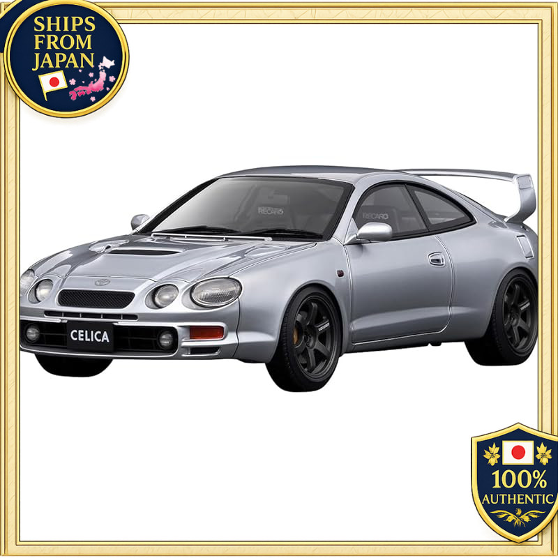 TK.Company Ignition Model 1/18 Toyota Celica GT-FOUR ST205 Silver Completed Model IG3679