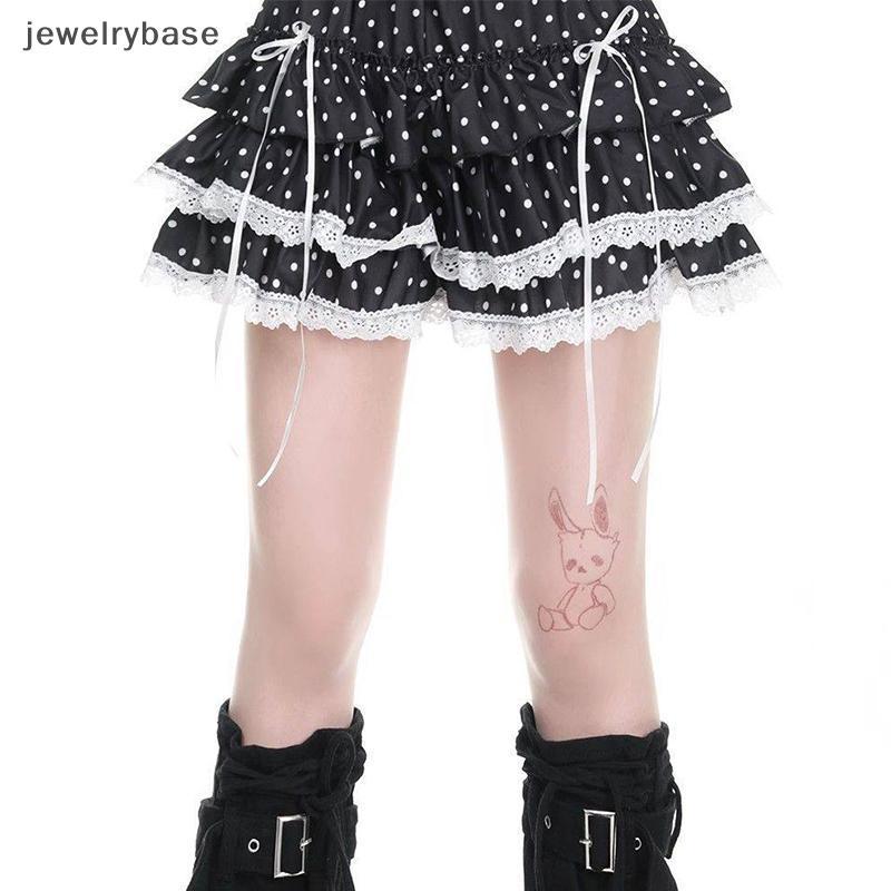 กระโปรง polka dot สไตล์ Sweet Lolita Y2K โบว์สีขาว สำหรับผู้หญิง แบบ mini A-line เหมาะสำหรับการแต่งต