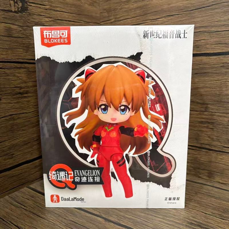 [กล่องต้นฉบับ] Pluco Building Blocks Neon Genesis Evangelion Evangelion Q Figure Miracle Connection 