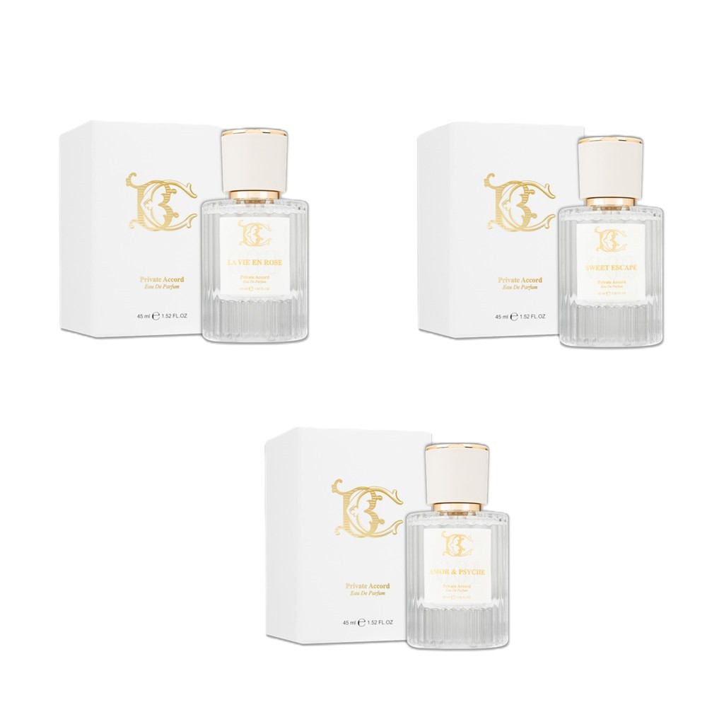 BC Private Accord Eau De Parfum 45ml. บีซี ไพรเวท แอคคอร์ด น้ำหอม ติดทนนาน By Beauty Buffet 💓
