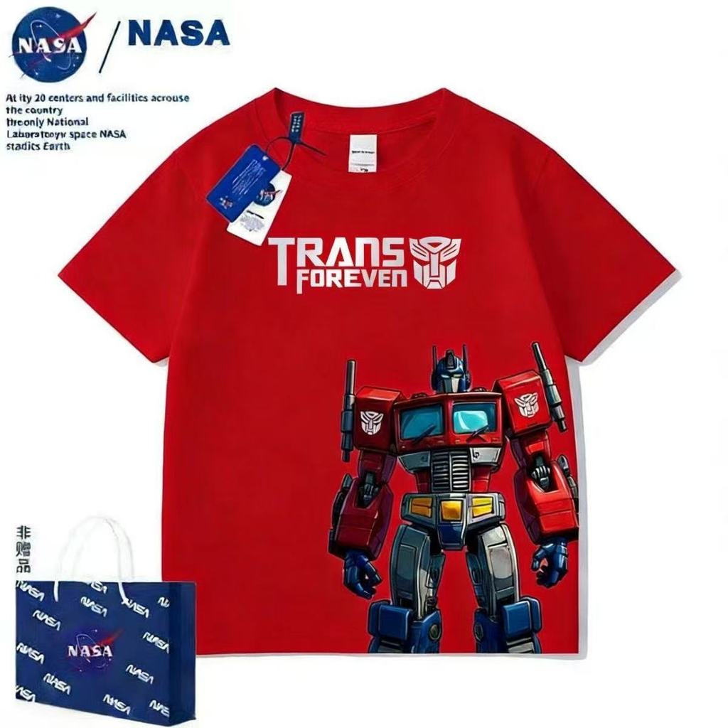 เสื้อยืดผ้าฝ้ายสำหรับเด็กชาย มีลายการ์ตูนและตัวอักษร ขนาด 100-17 ราคา ถูกที่สุด ดีลบีเคเค แกลเลอรีภาพที่ 7