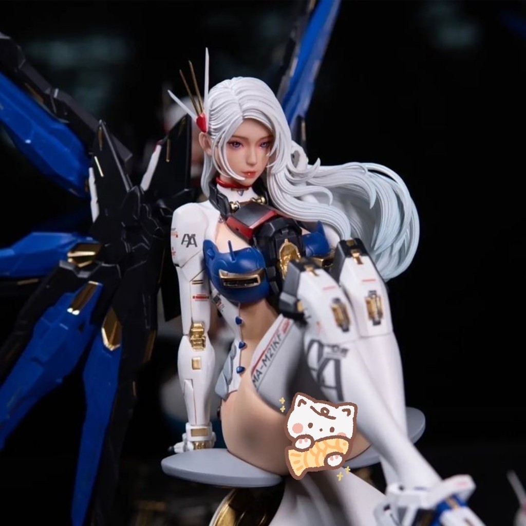 [เวอร์ชั่นคุณภาพสูง] Mechanic Girl Mechanical Two-Dimensional Gundam Mecha Free Girl Beautiful Girl 