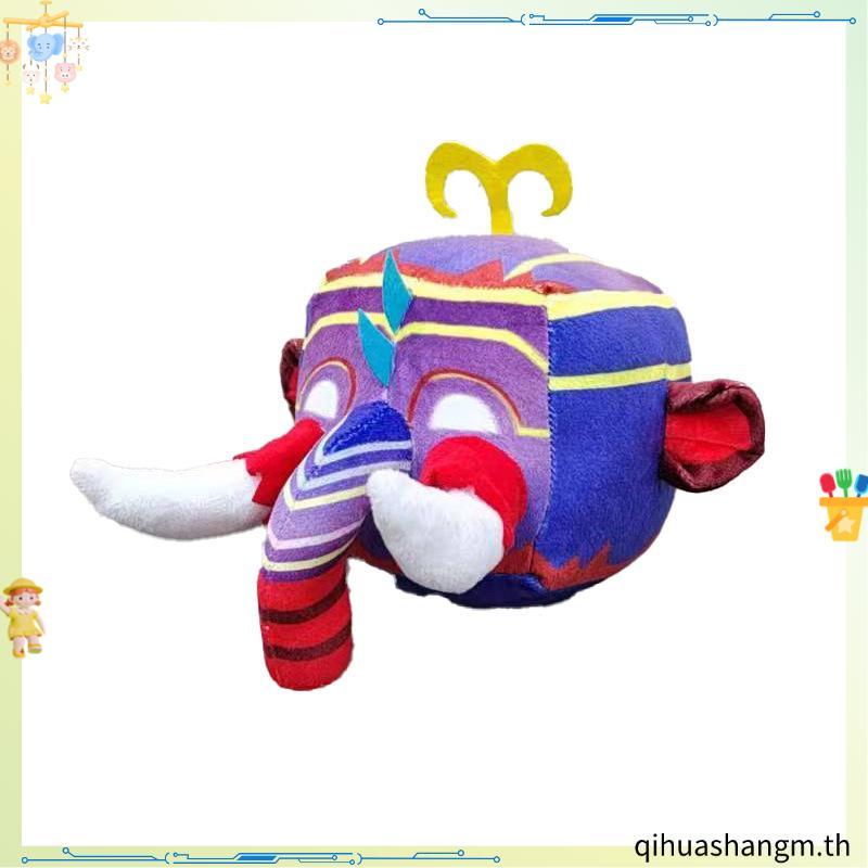 Blox Fruits Plushies Dragon Fruit , Kitsune Fruit, Gas Fruit อุปกรณ์ต่อพ่วงเกมตุ๊กตาผลไม้ของขวัญวันเ