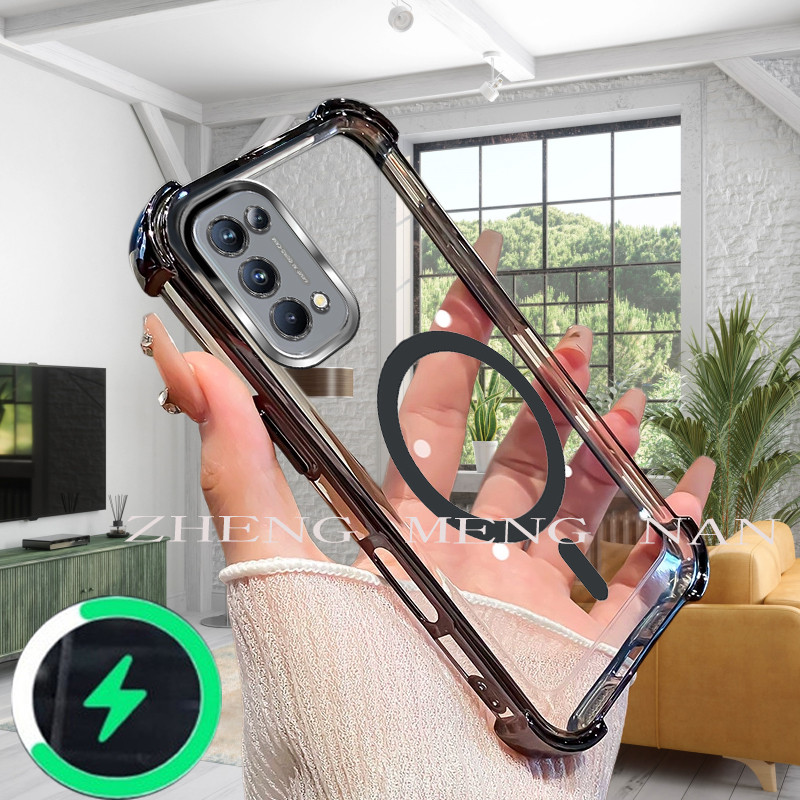 เหมาะสําหรับ OPPO Reno 5 RENO 4 Reno 5K Reno 5 Pro เคสโทรศัพท์มือถือพร้อม TPU anti drop soft shell strap 0040