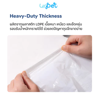 หนาพิเศษ - Meet, Catlink, Petkit, Papifeed, Pando, Baymax, Airrobo, Litter Robot ถุงขยะห้องน้ำแมว
