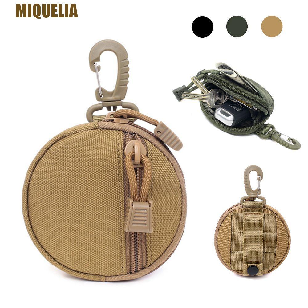 MIQUELIA Wallet with Hook Portable Bag Pocket EDC Pouch