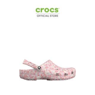 CROCS รองเท้าลำลองผู้ใหญ่ CLASSIC CONFETTI CLOG  - PINK MILK…