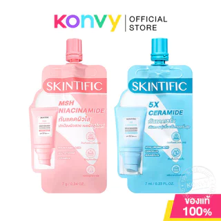 SKINTIFIC Serum Sunscreen SPF50+ PA++++ สคินทิฟฟิค เซรั่มกันแดด 7g (MSH Niacinamide/5X Ceramide)