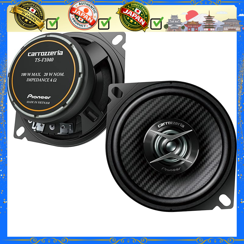 Pioneer Custom Fit Hi-Res Supported Coaxial 2-Way Speakers