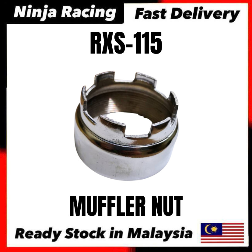 RXS 115 RXS-115 RXS115 EXHAUST NUT EXHAUST MUFFLER JOINT NUT EKZOS PIPE NUT MUFFLER NUT SCREW RXS 11