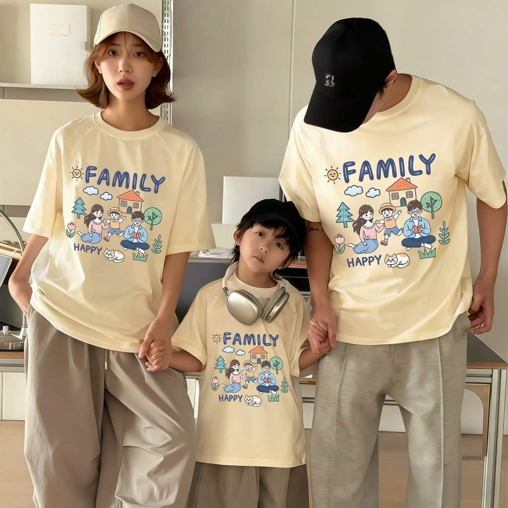 Yout-children เสื้อเด็ก ของเด็ก เสื้อคอกลม cotton ลายพิมพ์ทันสมัย 'LOVE' สบายและนุ่ม ระบายอากาศดี