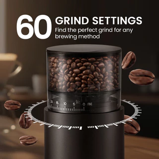 MiAir เครื่องบดกาแฟ HB-685 Coffee Grinder เครื่องบดเมล็ดกาแฟ เครื่องบดกาแฟไฟฟ้า พกพา