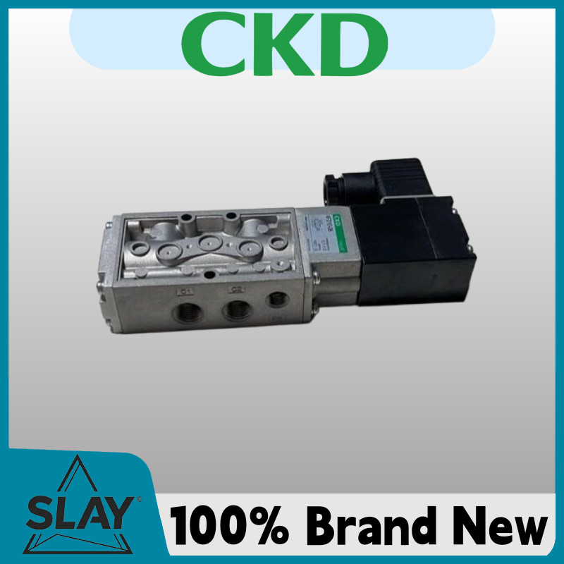 CKD โซลินอยด์วาล์ว 4F210-08-AC220V DC24V 4F220 4F230 4F240-08-DC24V