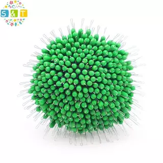 [S&T] บอบเบอร์วงกลมสีน้ำเงินซิลิกอน สแตปเปอร์สำหรับสายตกปลา พร้อมทนทาน 300 ชิ้น